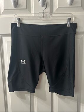 Under Armour Black Compression 8 inch Workout Shorts